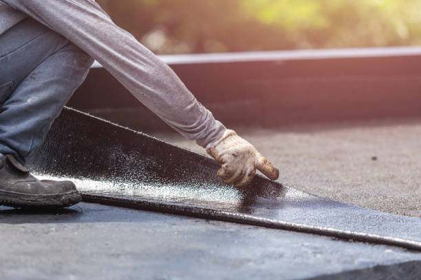 Professional Waterproofing technician working in Northville, NY